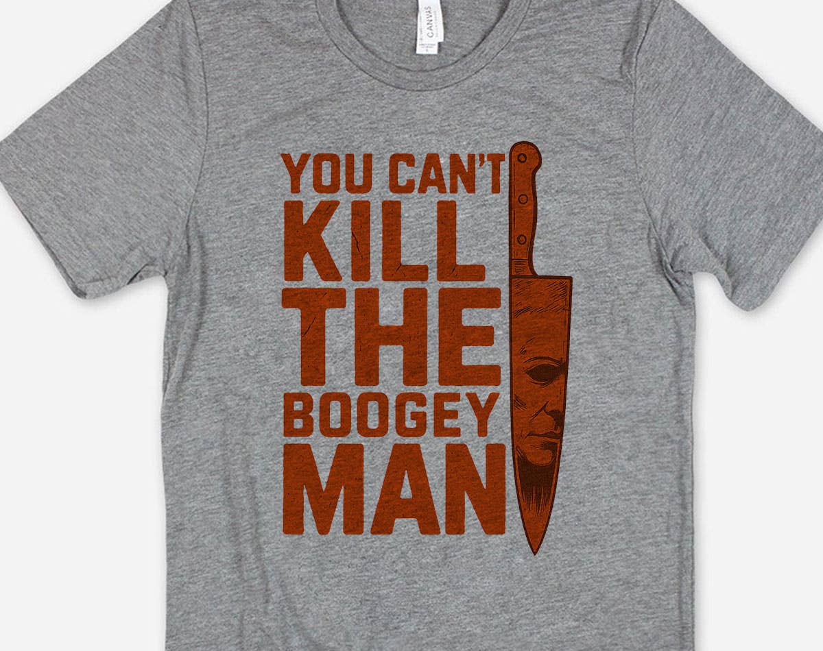 House Of Rodan - Wholesale T-Shirt (Graphic) - Men's - You Can't Kill The Boogey Man Halloween T-Shirt2