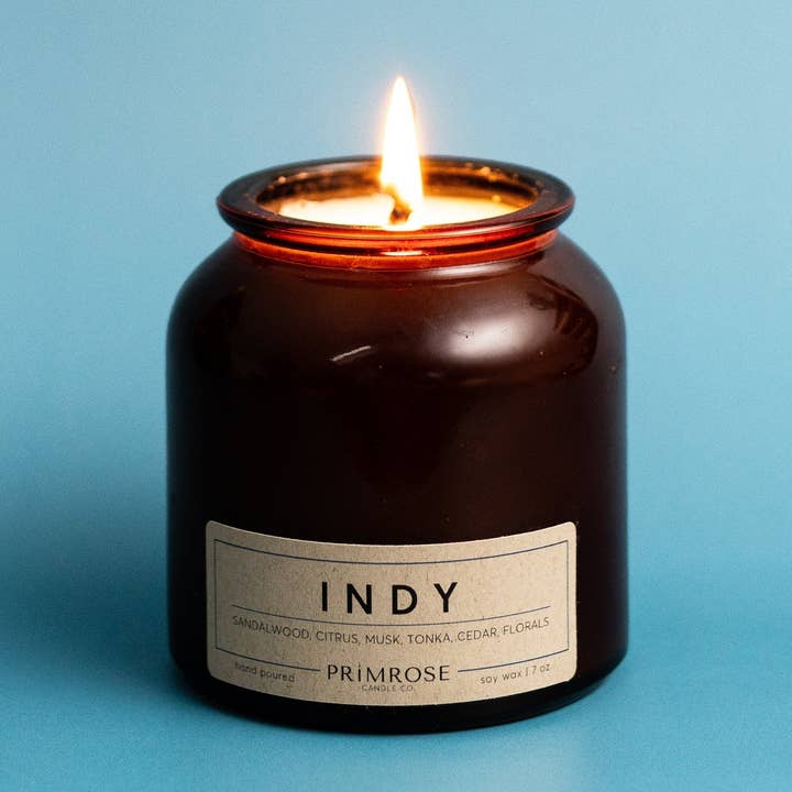 INDY for wholesale by Primrose Candle Company