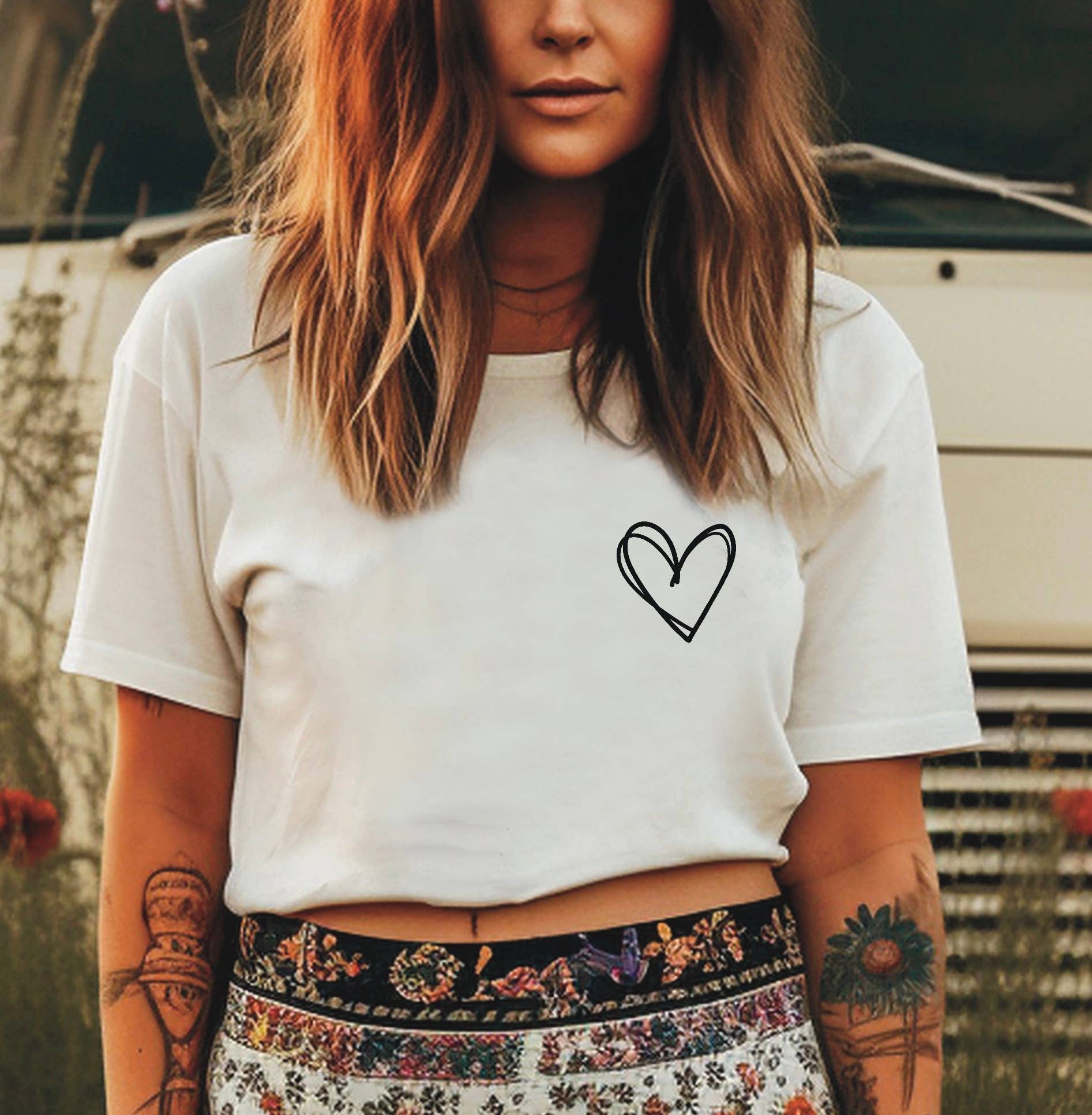 REMOVED BRAND - Wholesale Screen Printed T-Shirt - Women's - Christian Tee Comfort Colors Distressed Worry Worship Women2