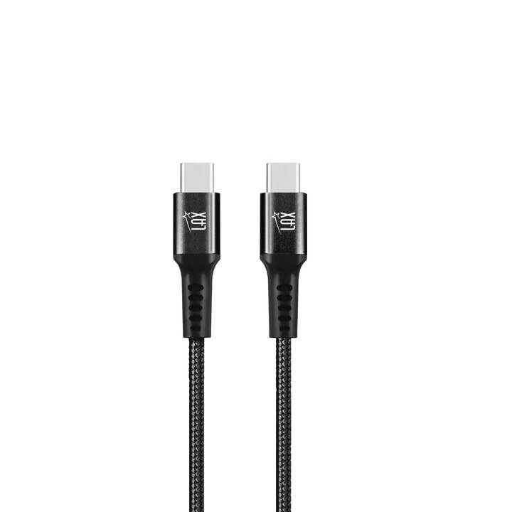 LAX Gadgets - Wholesale Charging Cable - Fast Charging USB-C to USB-C Braided Cables—Retail pack7