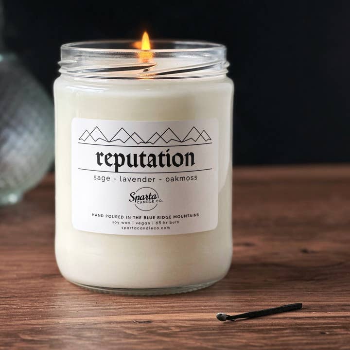 REPUTATION CANDLE for wholesale by Sparta Candle Co.