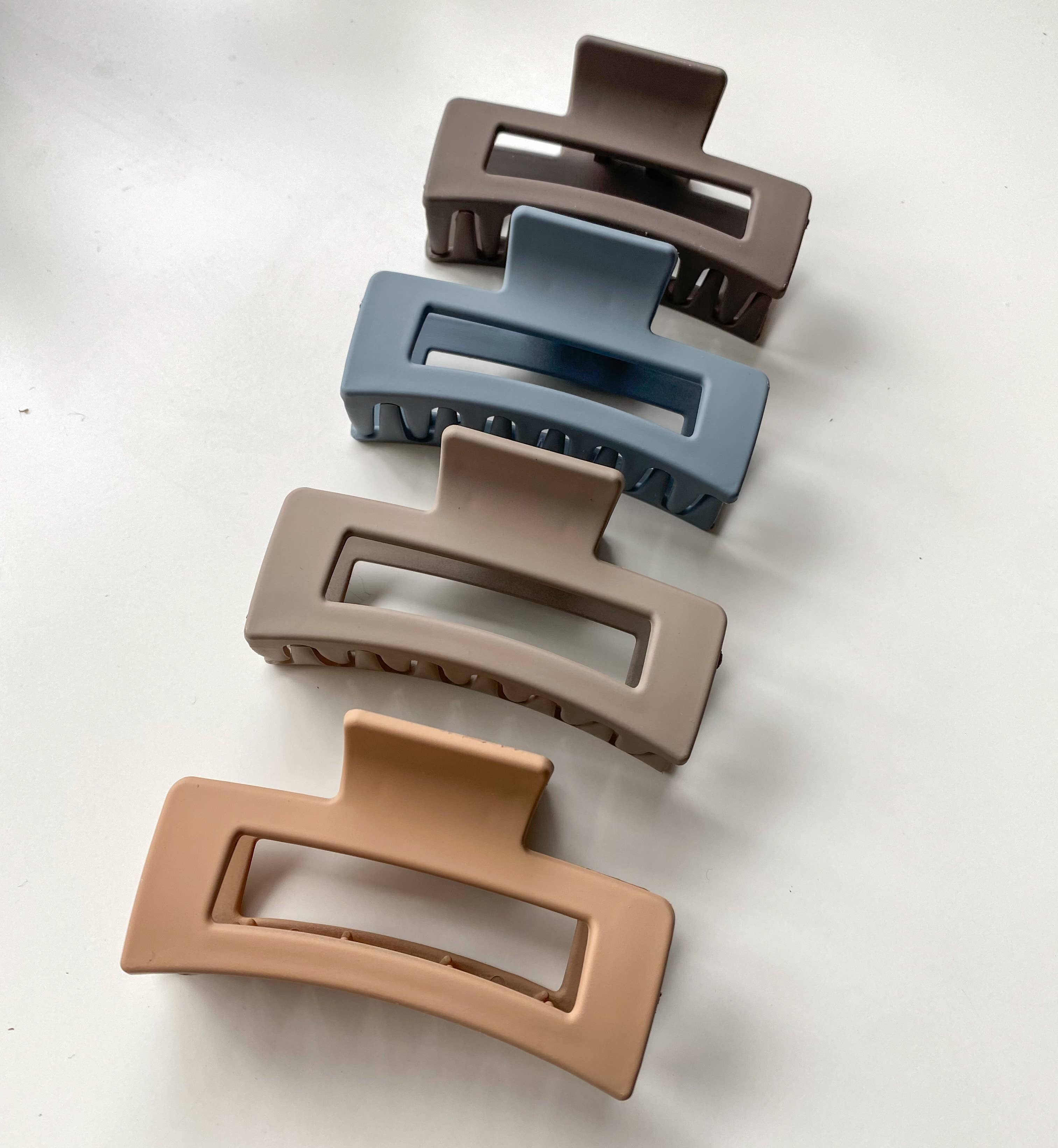 blush & bubbly - Vendita all'ingrosso Fermaglio per capelli - Donna - Fermaglio per capelli artiglio | Fermaglio per capelli rettangolare | Collezione5