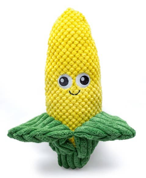 Pet Palette Distribution - Wholesale Pet Plush Toy - Dog - ThoozyPet Corn Plush Dog Toy 10"