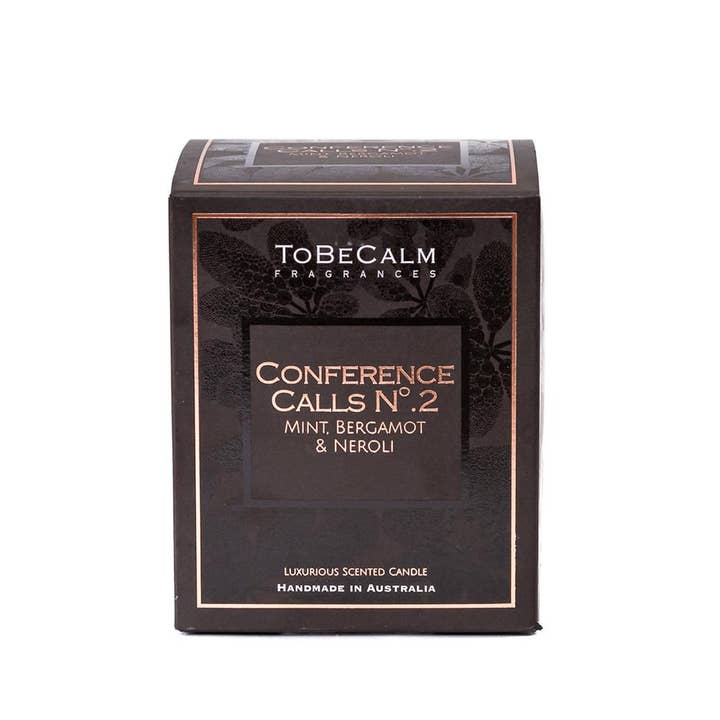 To Be Calm – Engroshandel Glaslys – Konferenceopkald nr. 2 - Mint, Bergamot & Neroli