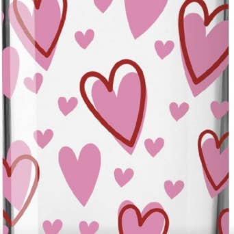 Corações Duplas | Copo 16 oz por atacado de Mayan Princess custom designs