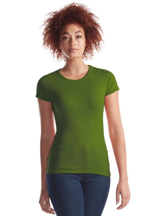 JERICO - Wholesale T-Shirt - Women's - Bamboo Ladies Crewneck T-Shirt9