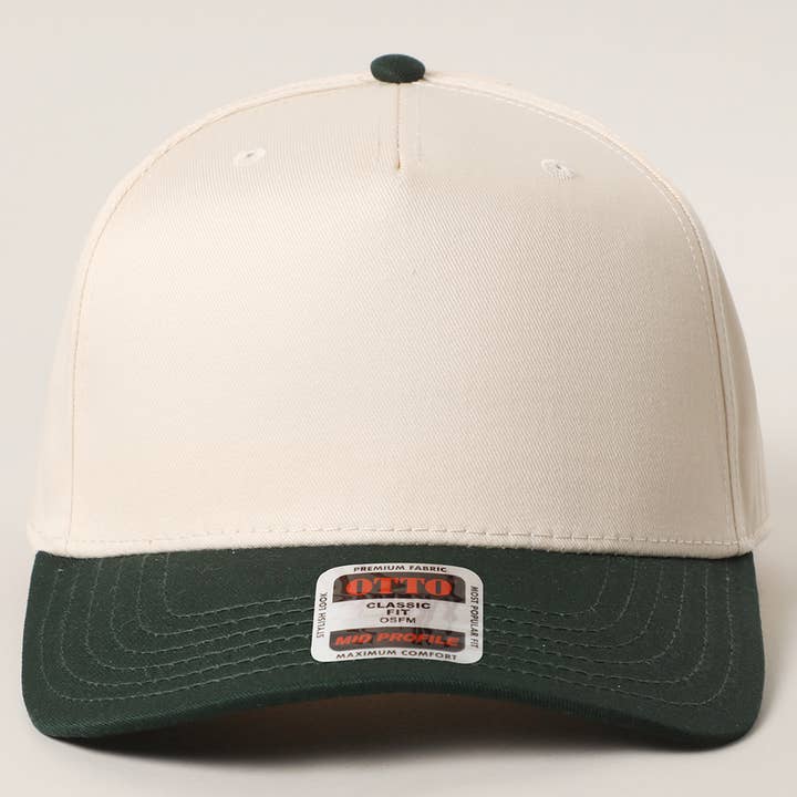 Fashion City - Wholesale Trucker hat – Unisex - Two-Tone 5 Panel Mid Profile Trucker Hat 6