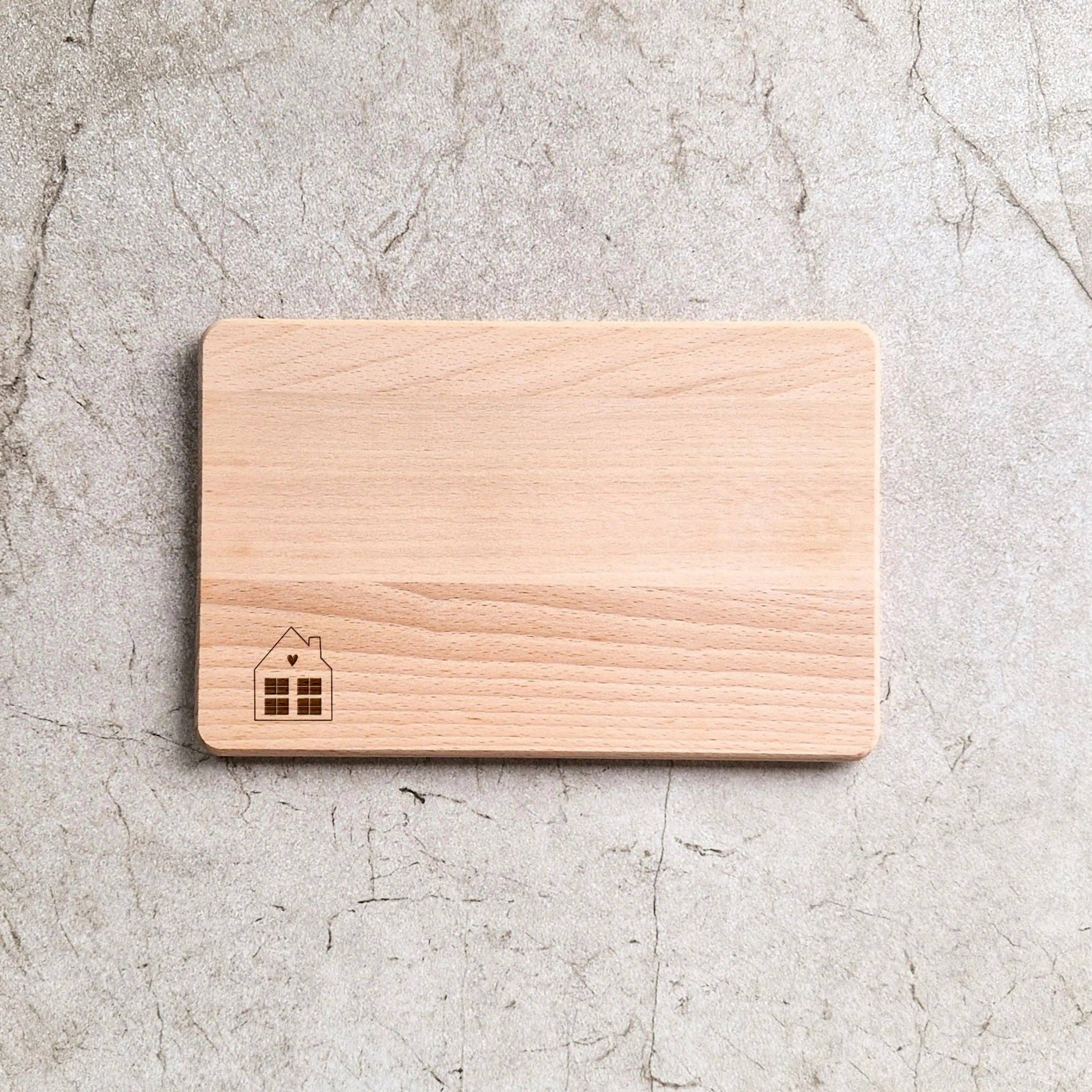 Naturbedacht - Wholesale Cutting Board - Wooden Board House - No. 60