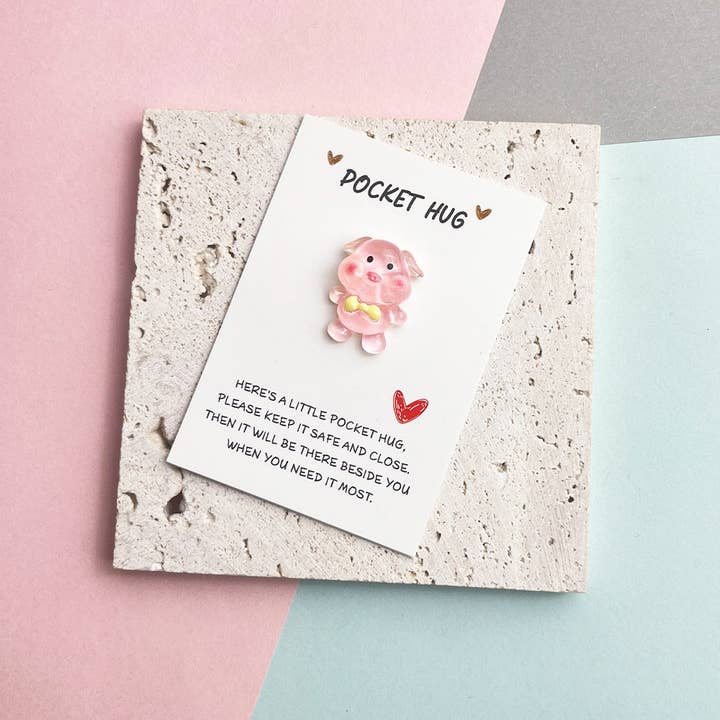 Magia Design - Wholesale Keepsake Coin/Token - Pocket Hug Cute Animals3