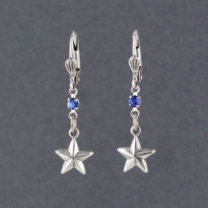 Boucles d'oreilles Star 639-STM-SP pour la vente par Sadie Green's Jewelry