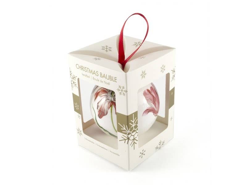 MUSEUM WEBSHOP - Wholesale Ornament - Christmas Ball, Three Tulips, Merian, Unbreakable2