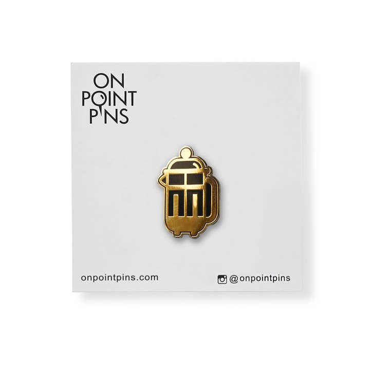On Point Pins – wholesale Nål och knapp för kavajslag – Kaffe Kollektion: Fransk press Kaffebryggare Lapel Emalj Pin