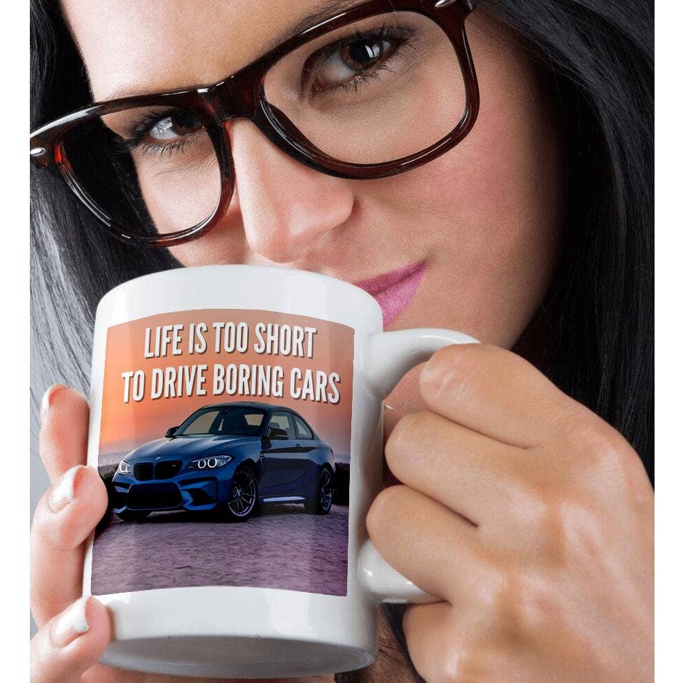 3dRose - Wholesale Coffee Mug - 3dRose,  Unique Travel Life is short to dribe boring cars, Mug9