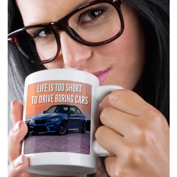 3dRose - Wholesale Coffee Mug - 3dRose, Unique Travel Life is short to dribe boring cars, Mug9