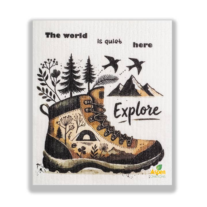 Chaussures de randonnée Swedish Dishcloth Eco-friendly pour la vente par AspenOvations