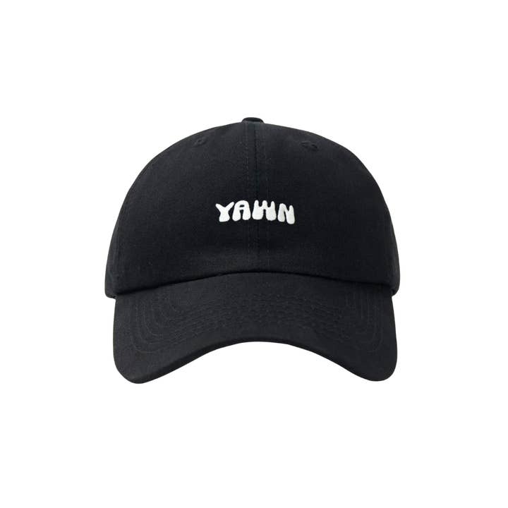Classic YAWN Black Dad Cap for wholesale by YAWN