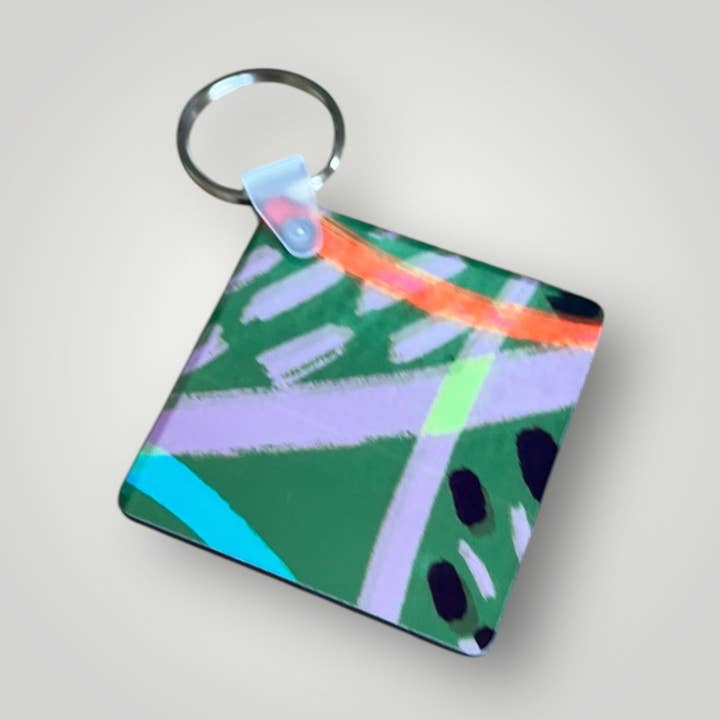 Keyring Spring colours for wholesale by Rachel Stowe Jewellery