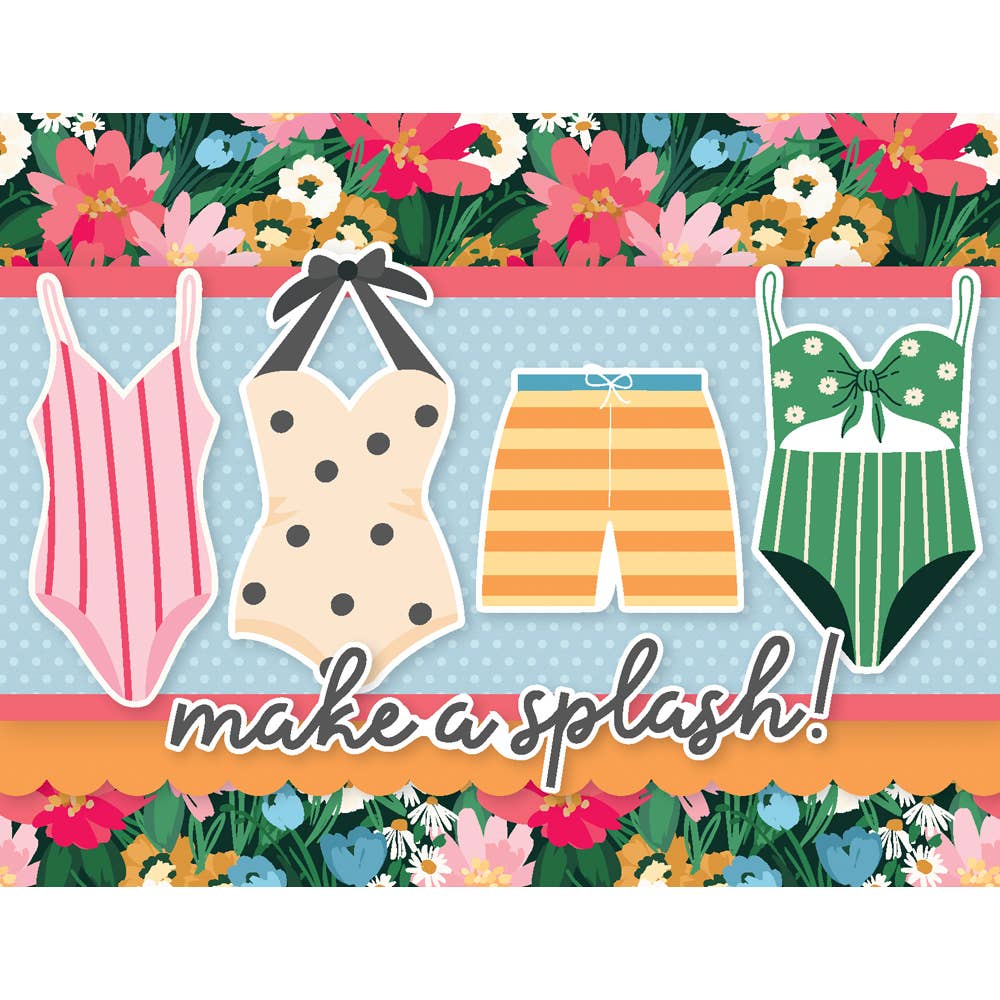 Simple Stories - Wholesale DIY Craft Kit - Sunny Days Simple Cards Kit with Chipboard & Die-Cut Pieces6