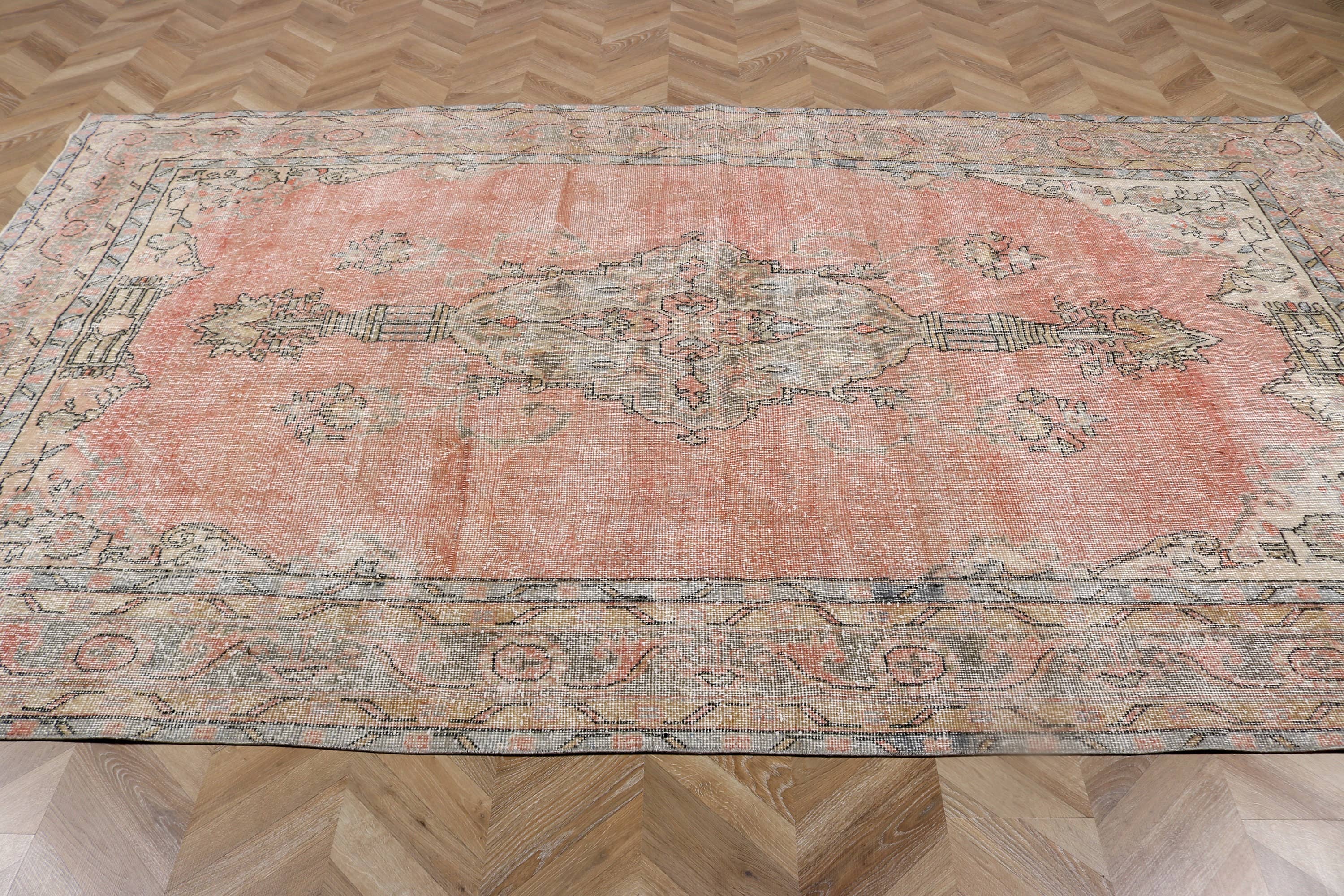 The Loom Wholesale - Wholesale Area rug - Turkish Vintage Antique Oushak Wool Rug for Living Room9