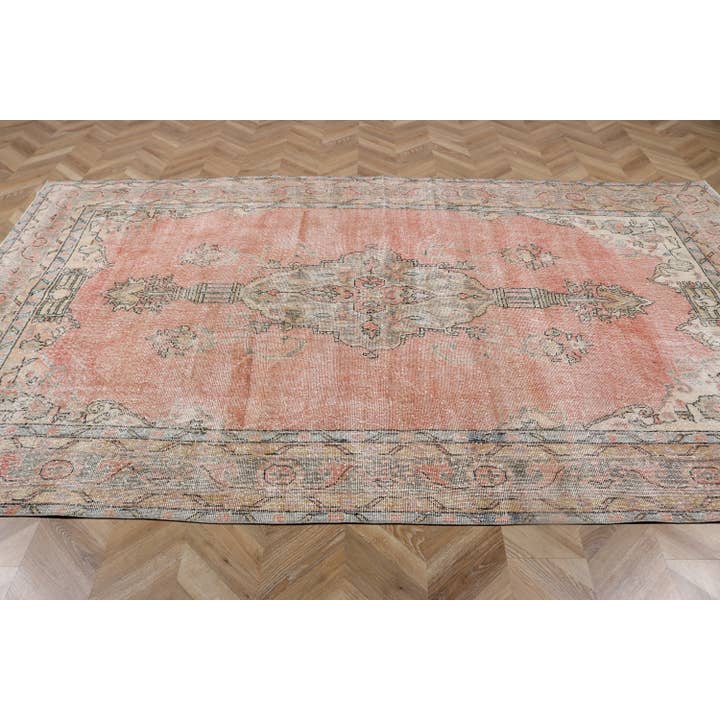 The Loom Wholesale - Wholesale Area rug - Turkish Vintage Antique Oushak Wool Rug for Living Room9