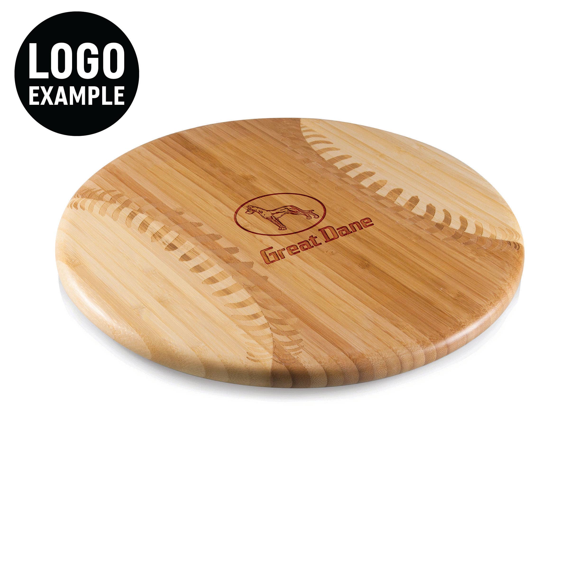 Bamboo Home Run! Baseball Cutting Board & Serving Tray - Core for wholesale on Faire4