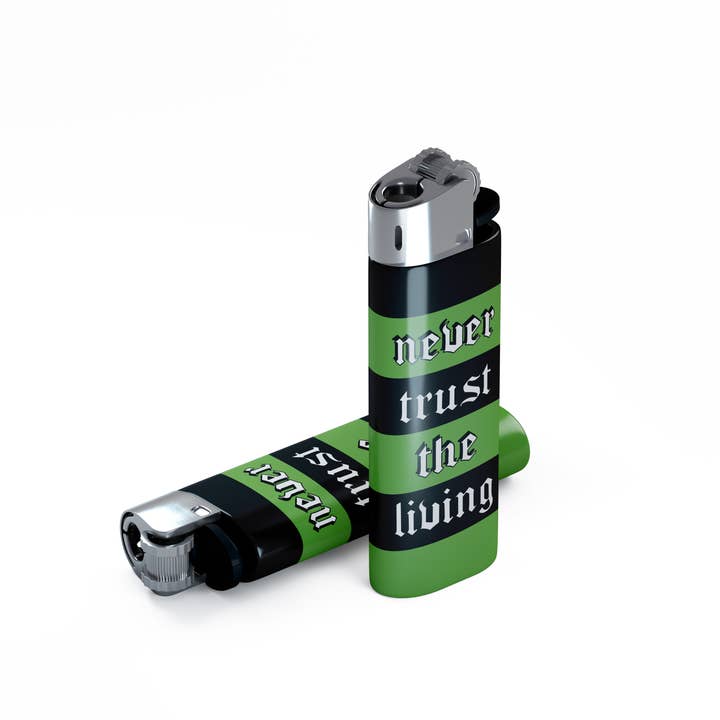 jeganmones - Wholesale Lighter - Never Trust The Living Beetlejuice Lighter