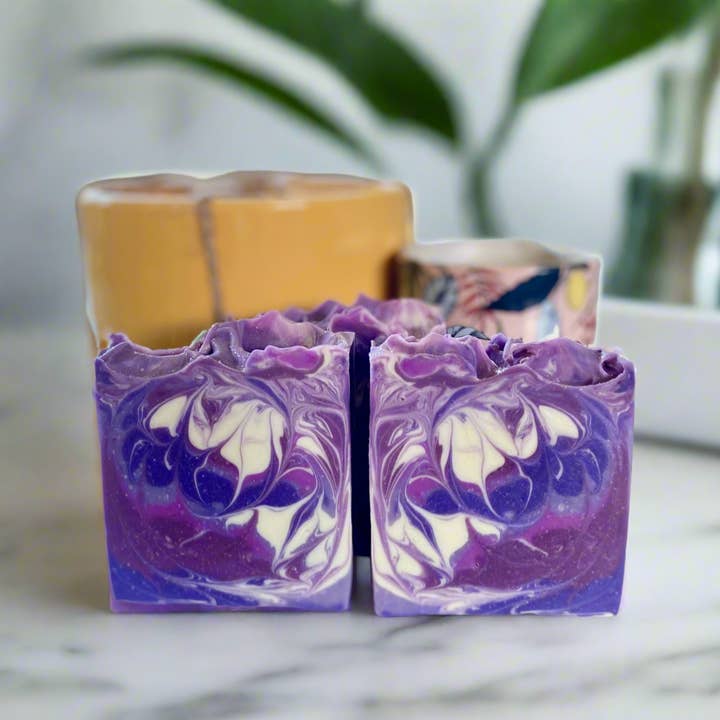 Lavender & Orchid for wholesale by Saltwater Artisan Soaps