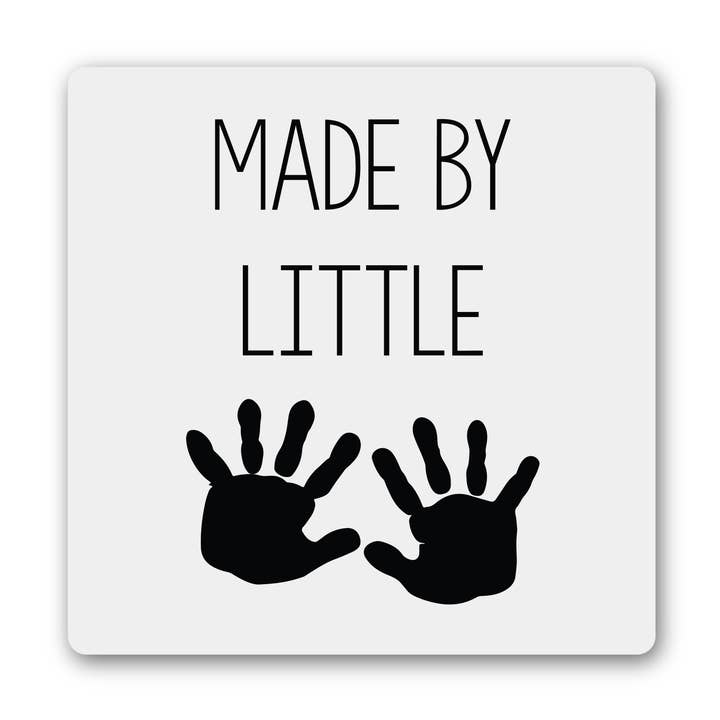 Made By Little Hands Magnet for wholesale by Knotty Design Co.