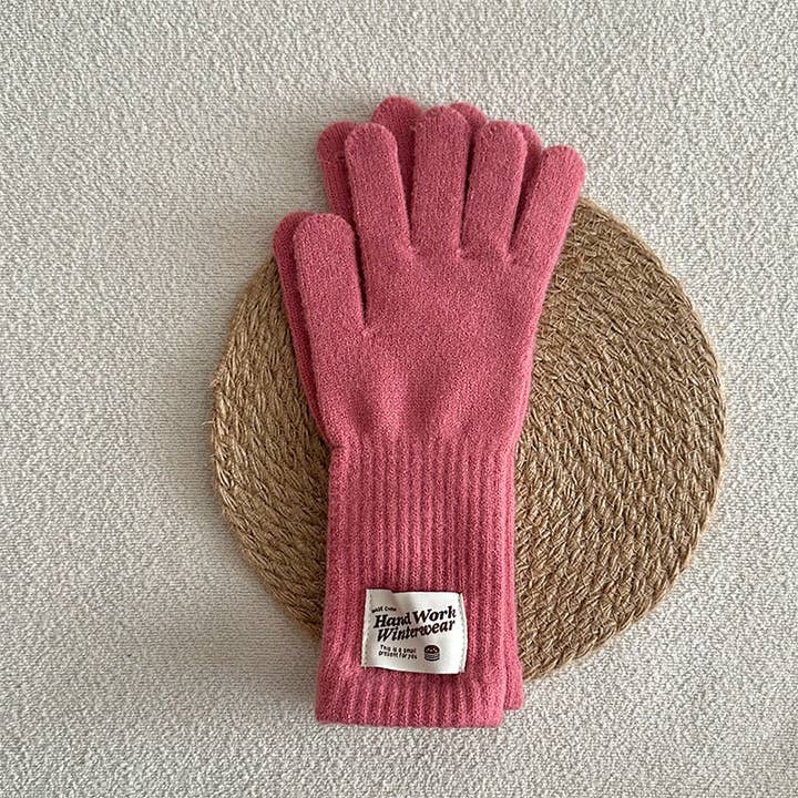 SALINA TRADING INC - Wholesale Gloves – Women's - Handmade 18-Color Knitted Long Gloves for Women - Touchscreen Fingerless Cycling Gloves13