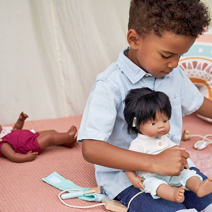 KsmToys - Wholesale Doll – Kids - Soft Body Black Hair Baby Doll Girl Hispanic Anatomically Co2