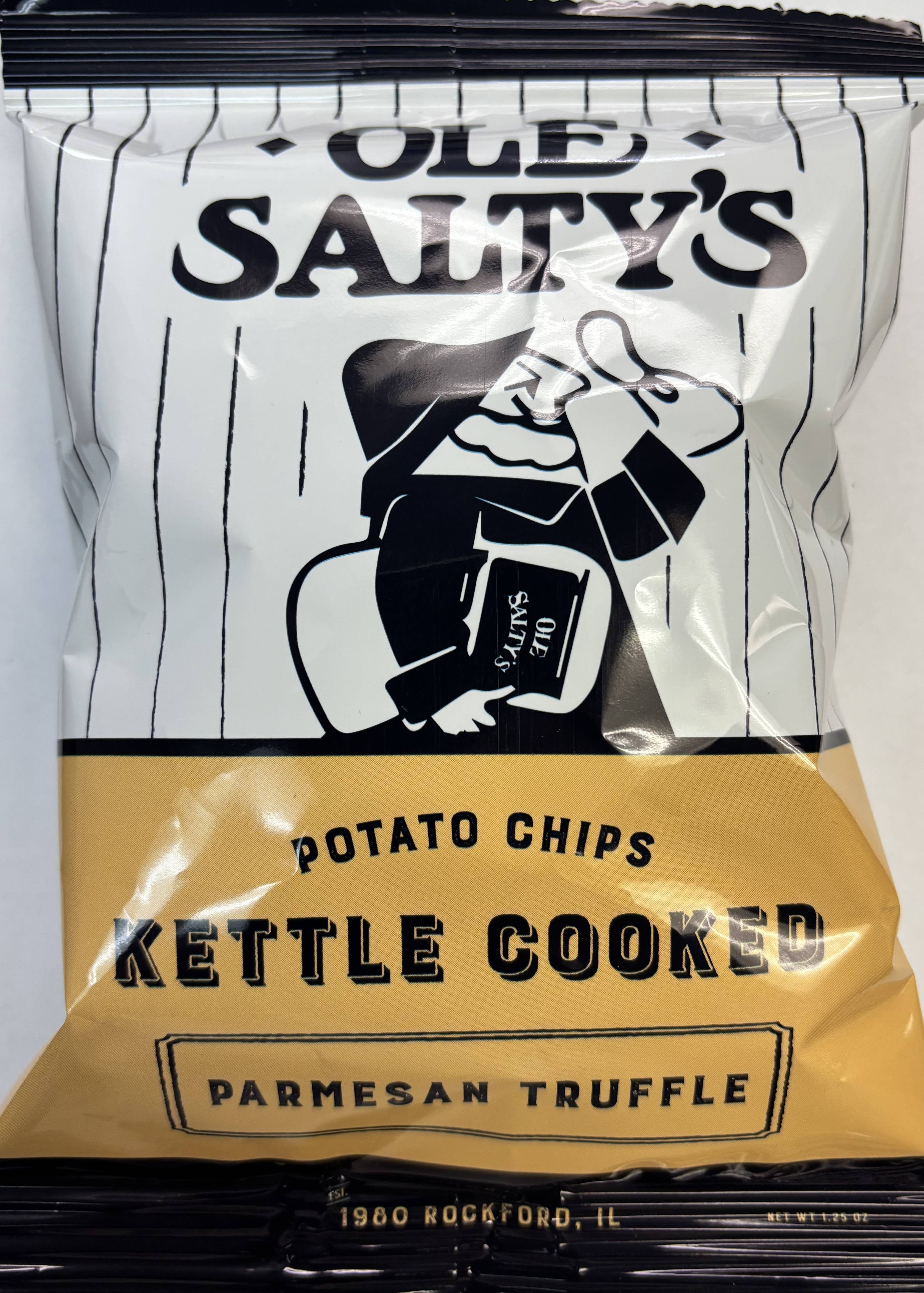 Ole Salty's - Wholesale Chips - 1.25oz Parmesan Truffle Kettle Cooked Potato Chips