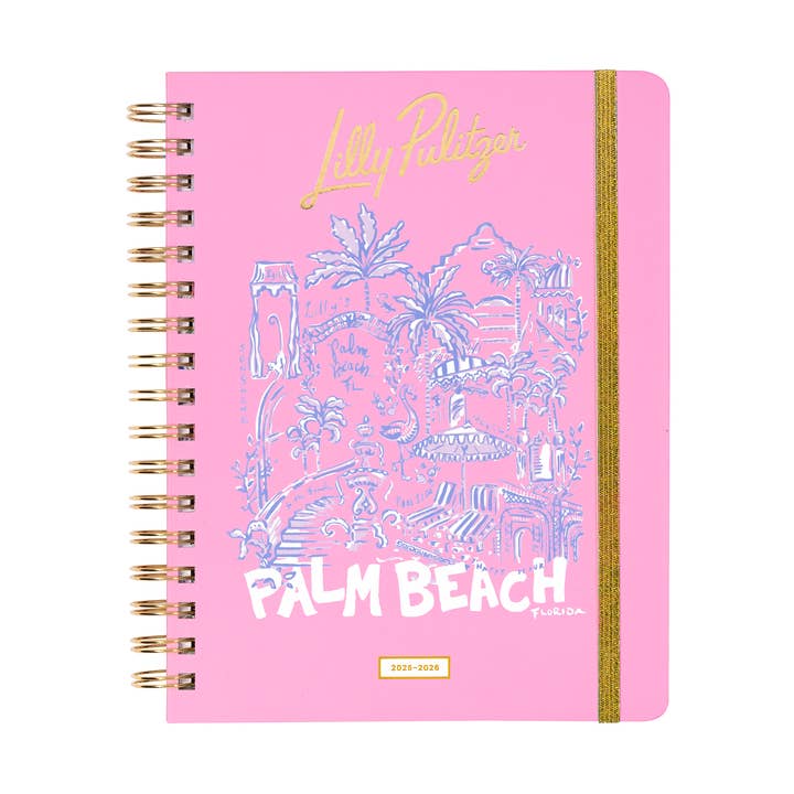 Large 17 Month Agenda, Palm Beach Playground for wholesale by Lilly Pulitzer by Lifeguard Press