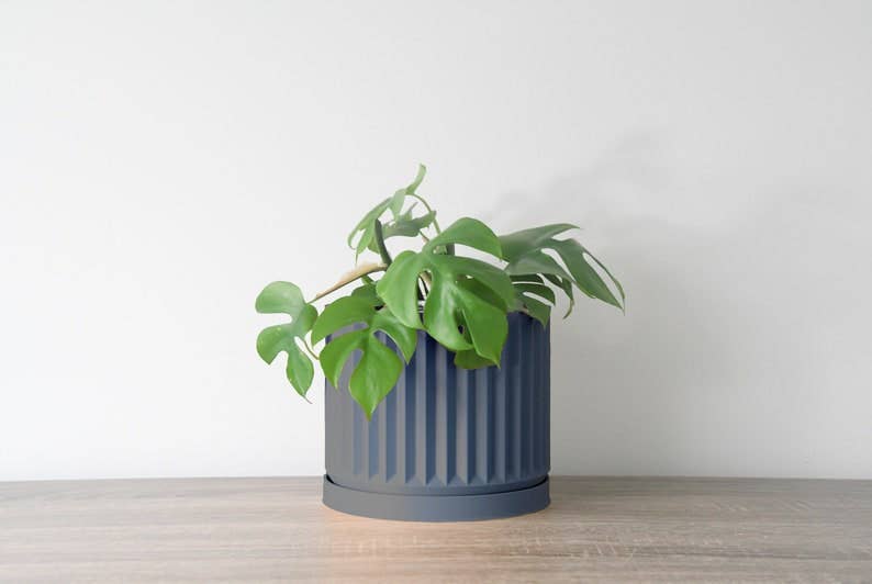 Miss Planty Pants - Wholesale Plant Pot - The Spring Breeze Planter in Navy Blue1