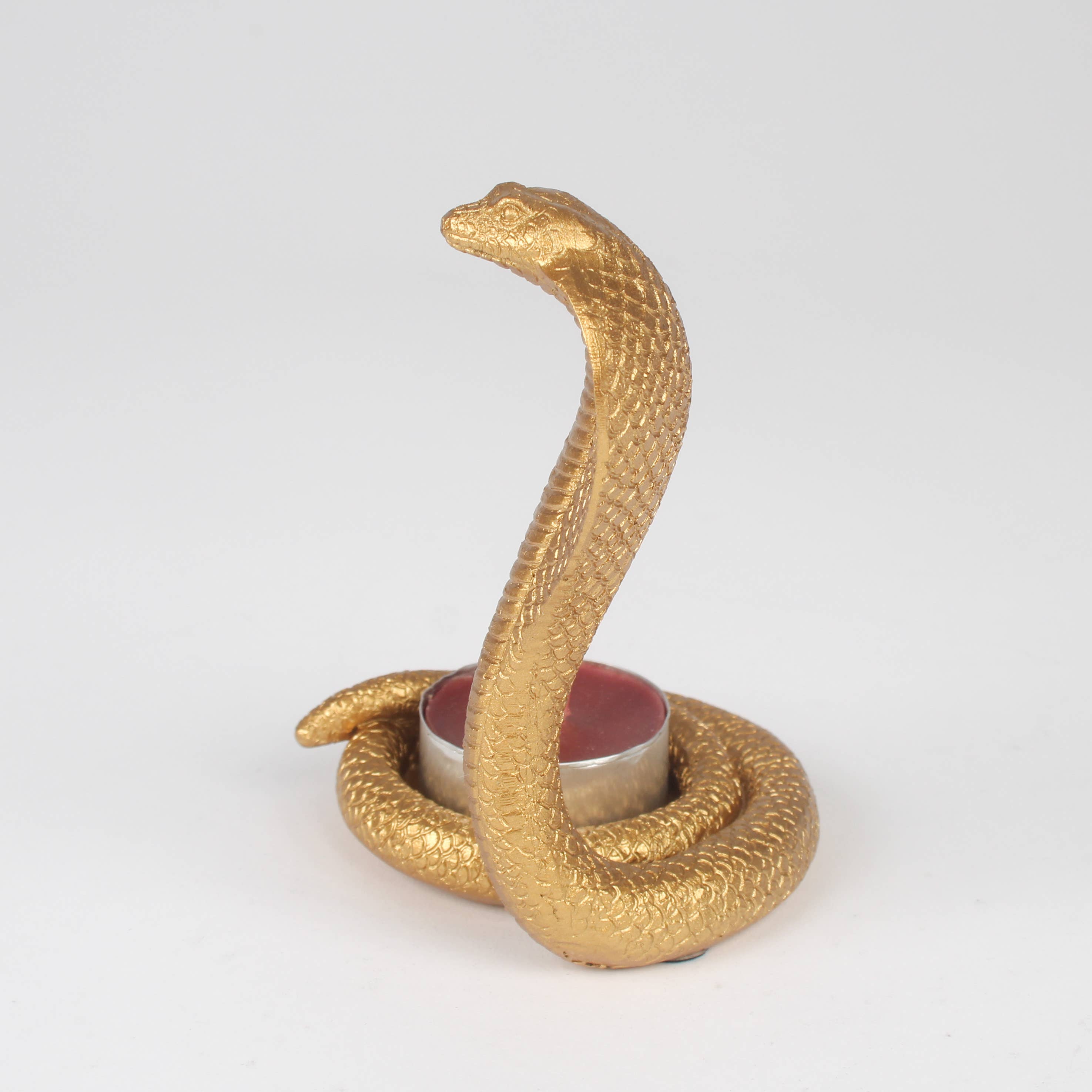 Originals International Ltd - Wholesale Candle Holder - Snake Tealight Candle Holder Cobra –Unique Gothic Home Decor1