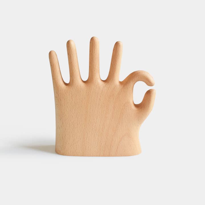 Senser Woodcraft – Großhandel Schmuckständer & -display – More Fingers OK - Schmuckdisplay/Tischdeko