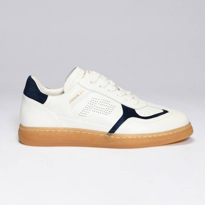 Crisp white midnight navy PODIUM P-1 HAIL for wholesale on Faire