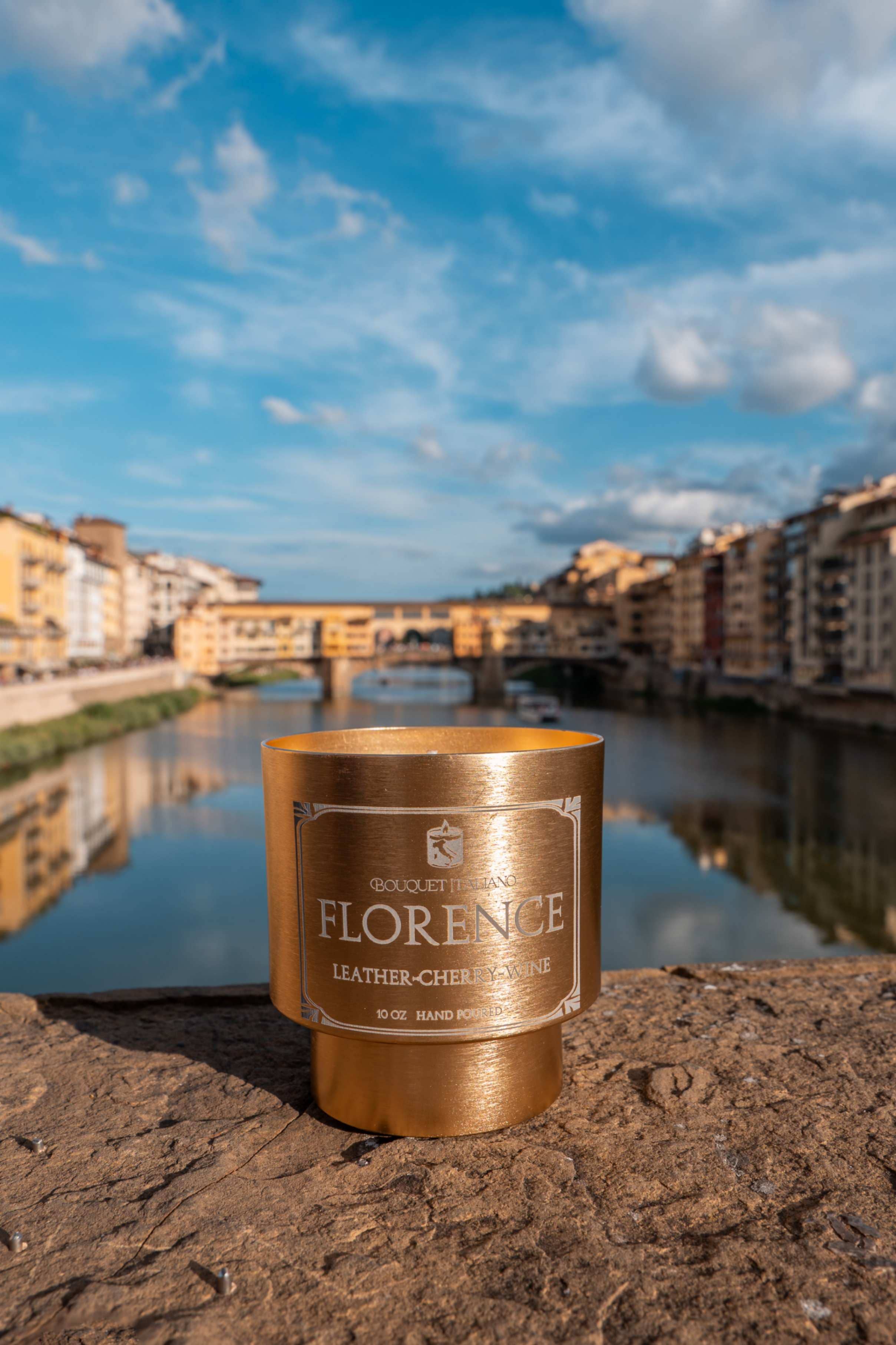 BouquetItaliano – Vela em jarro/copo por atacado – Vela de Luxo Florence Couro Cereja Merlot8