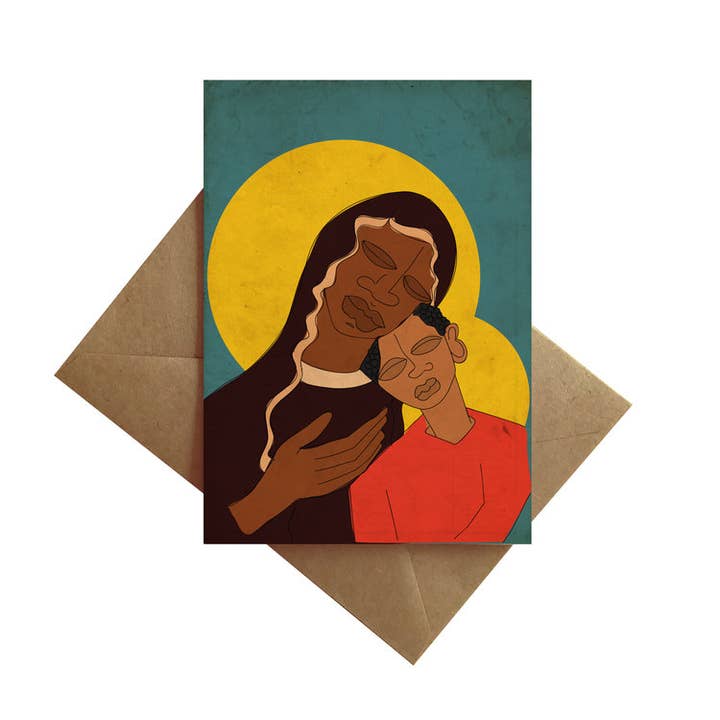 The Black Madonna Card for wholesale by By Ms James