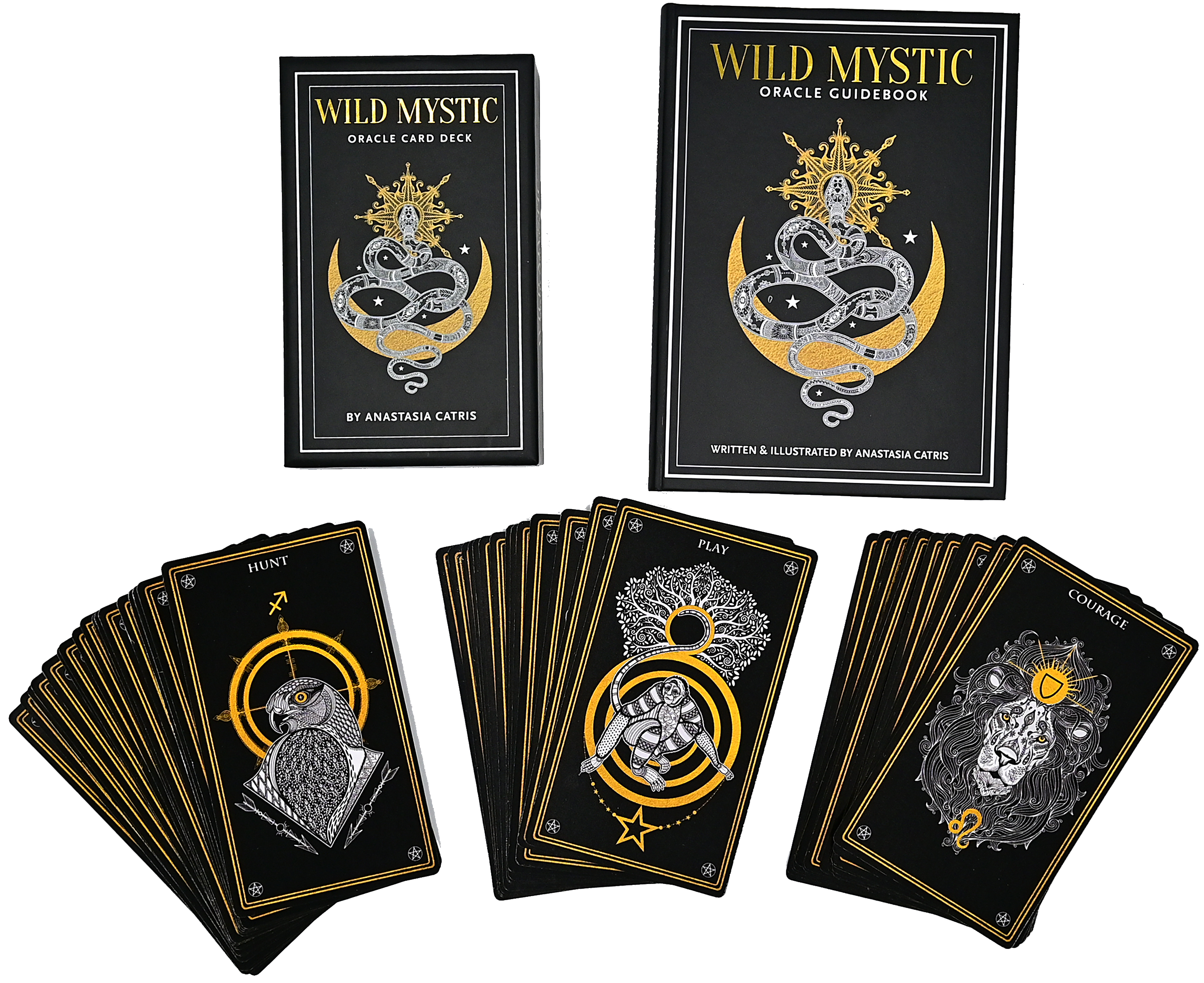 Peter Pauper Press - Vente Carte de tarot/oracles - Deck de cartes Oracle mystique sauvage11