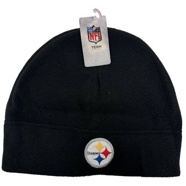 Pittsburgh Steelers Winter Knits - Black Onfield Fan Beanies for wholesale by St. Louis Wholesale LLC