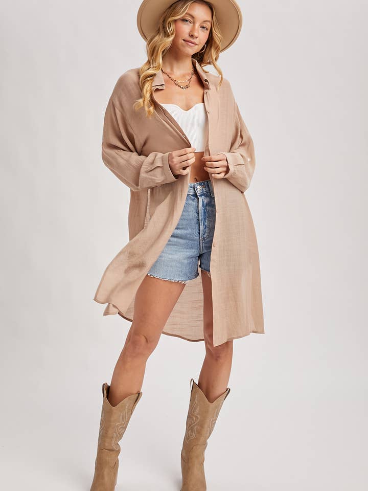 Bluivy – Camisa com botões no colarinho – Mulher por atacado – CAMISA DE PALANGRE VENTILADA COM BOTÕES27