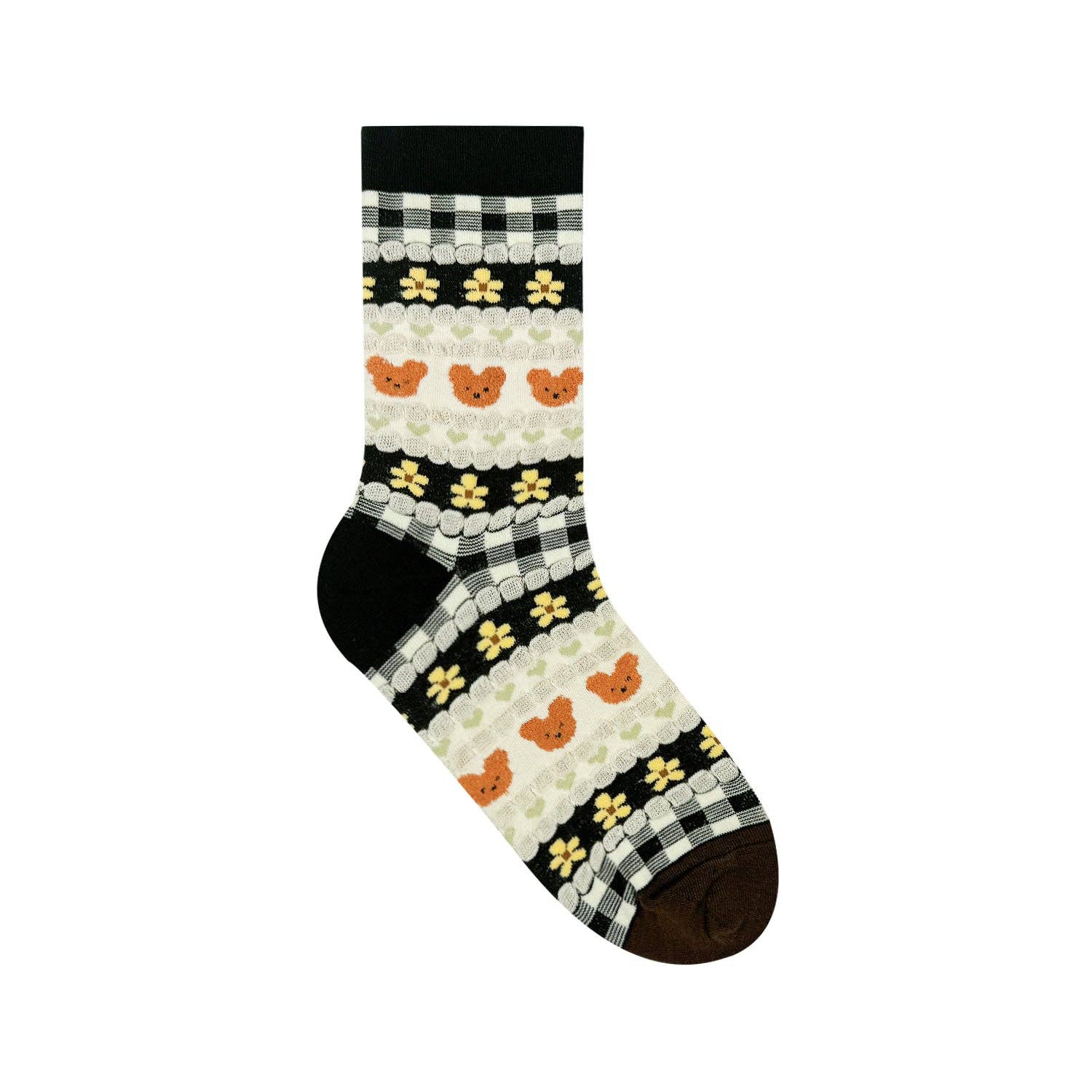 7DAYSSOCKS - Wholesale Socks - Women's - Women's Pastel Bear Crew Socks3