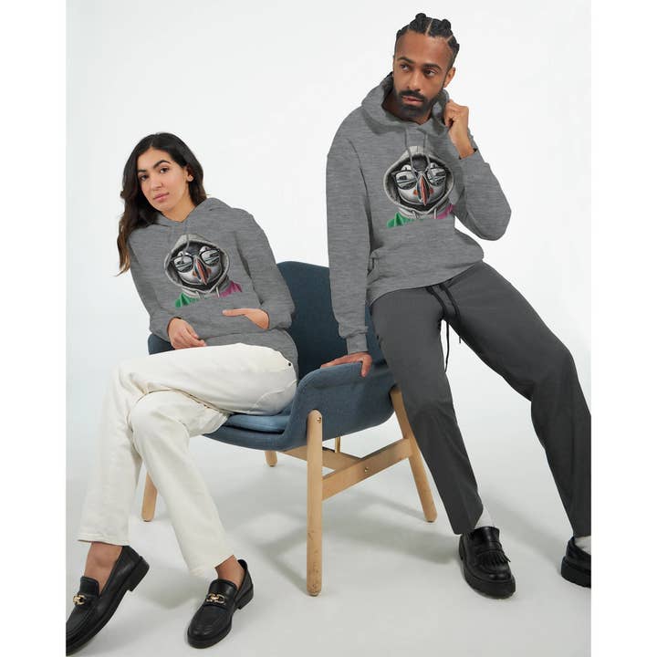 Republikanska rötter Puffin Heavy Blend huvtröja för wholesale av Driftwood Creations