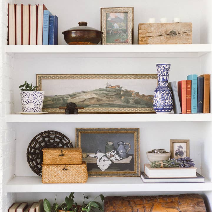 Petal Lane Home – Impressão artística por atacado – Vista de Lormes Arte Antiga emoldurada3