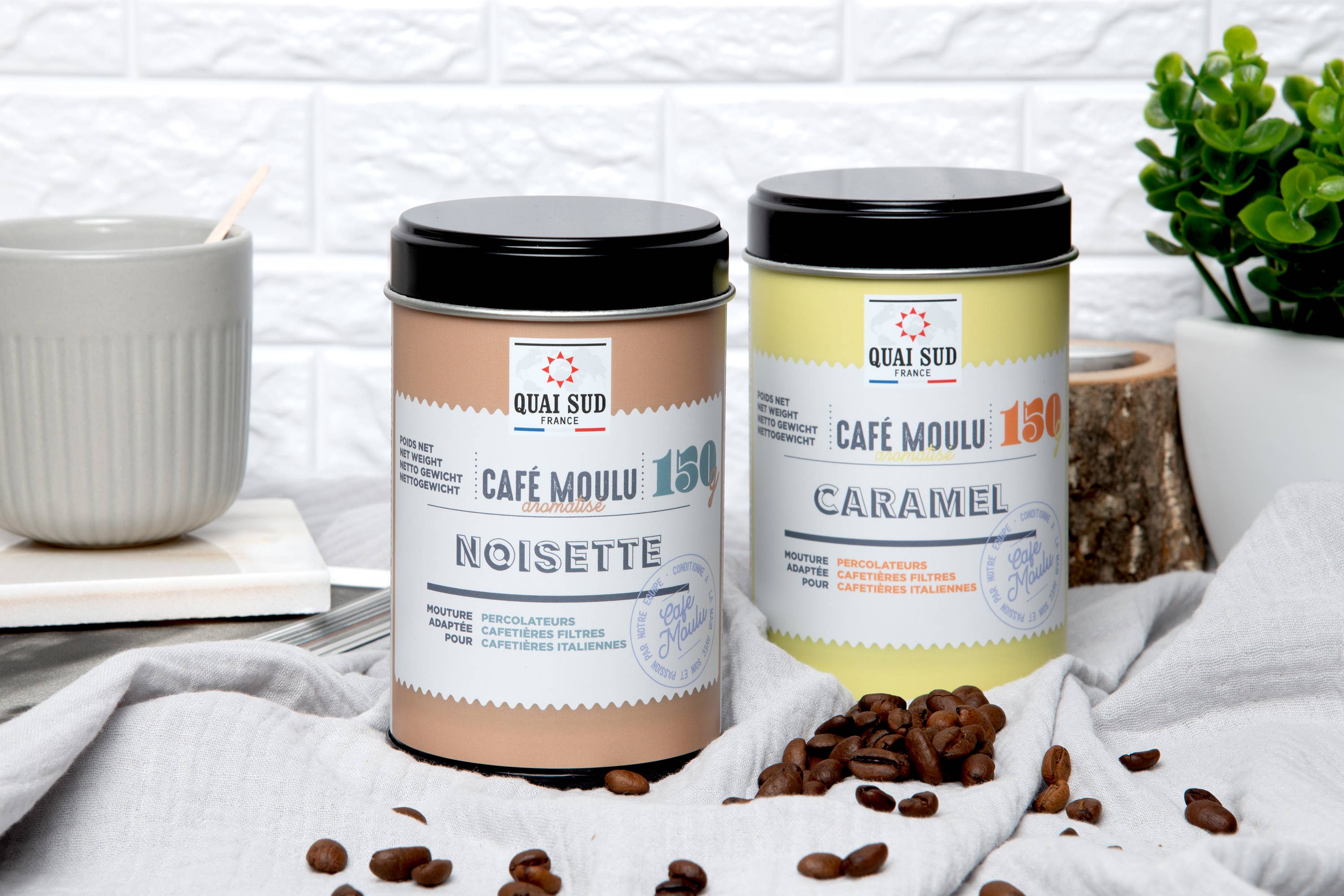 QUAI SUD – wholesale Snabbkaffe/-espresso – Malet kaffe med chokladsmak1