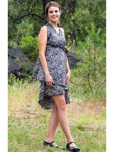 Ganesh Himal Trading - Wholesale Skirt – Women’s - Knee Length Wrap Silk Skirt1