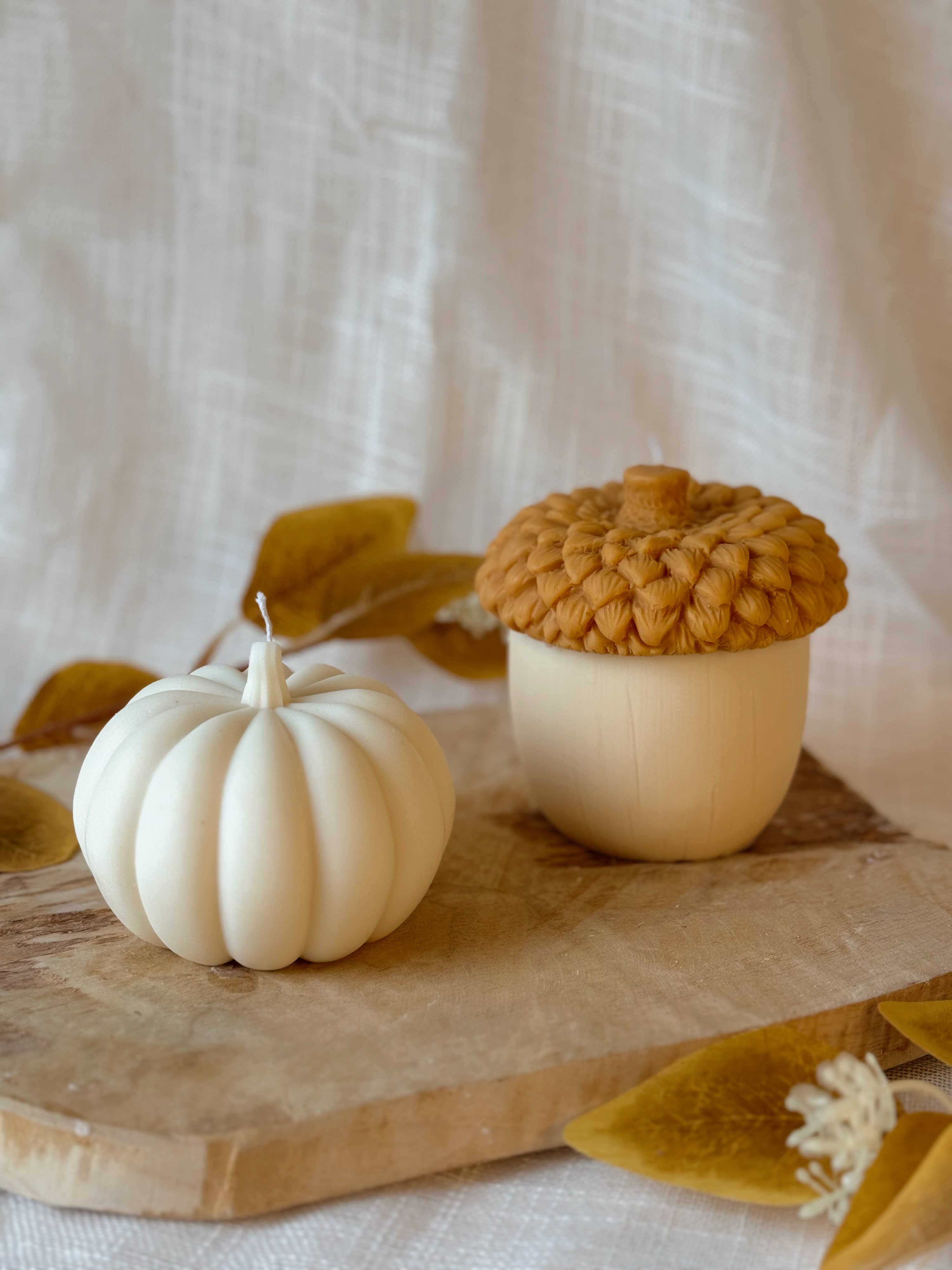 My Milky Candle - Wholesale Novelty Candle - Handmade walnut candle made of rapeseed wax, fragrance of your choice3