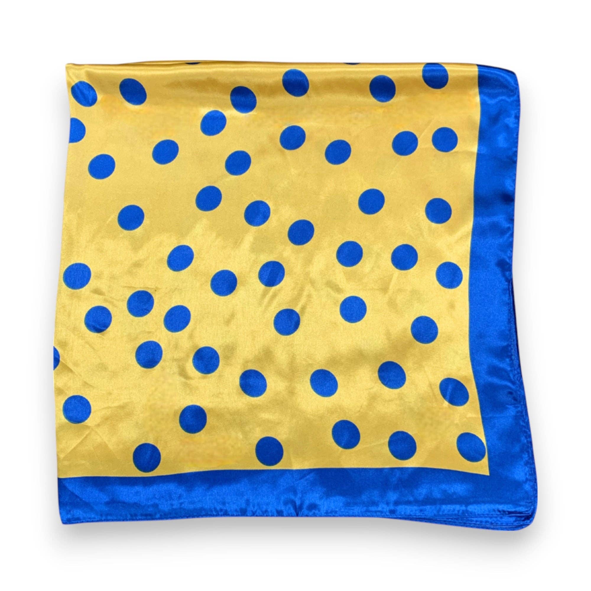 Lili Scarves (US Duty Free) - Wholesale Scarf - Women's - Polka Dot Pattern Silk Touch Square Scarf3