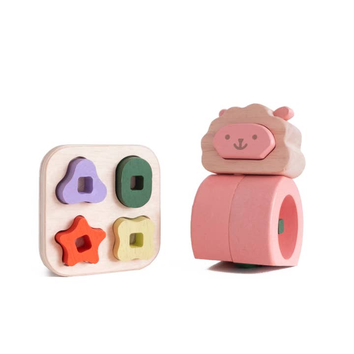 SHLEEP - sheep toy set with 4 gears for wholesale by TOMATA