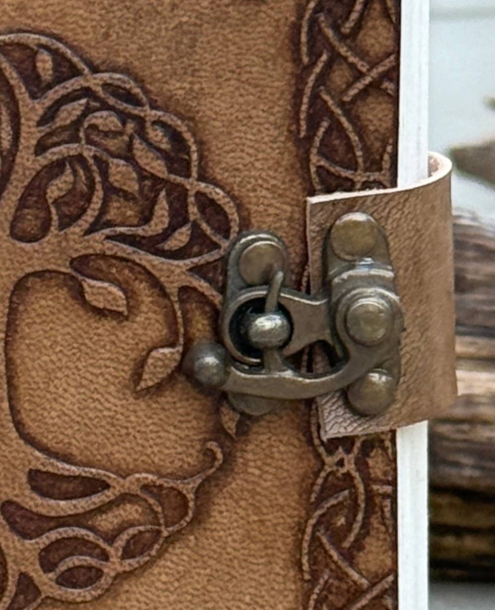 Lungta Imports – wholesale Journal/diary – Tree Of Life Vintage Leather Journal Embossed Cover Handmade16